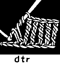 double treble crochet