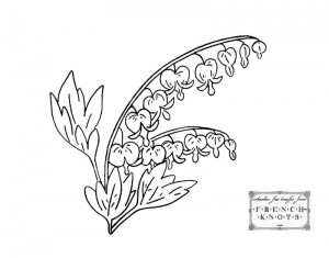 lily of the valley embroidery pattern