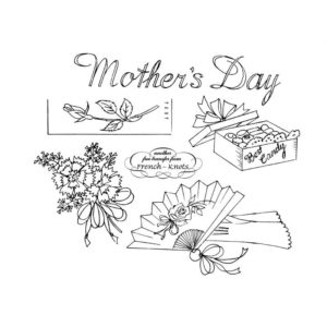 Mother's day embroidery patterns