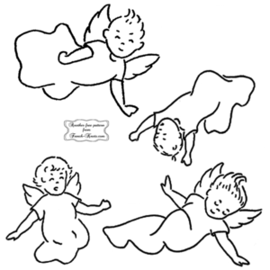 angel babies embroidery patterns