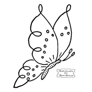 butterfly embroidery pattern