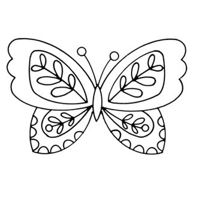 butterfly embroidery pattern