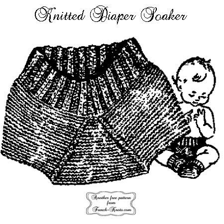 diaper soaker knitting pattern