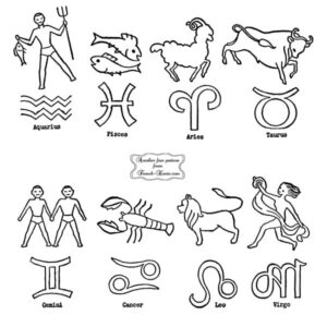 small astrology patterns
