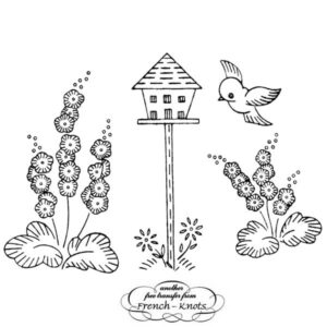 birdhouse scene