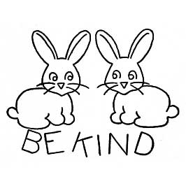 be kind bunnies