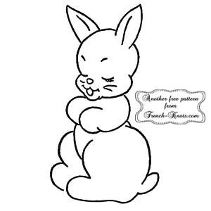 pleased bunny rabbit