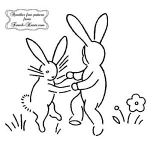 dancing rabbits
